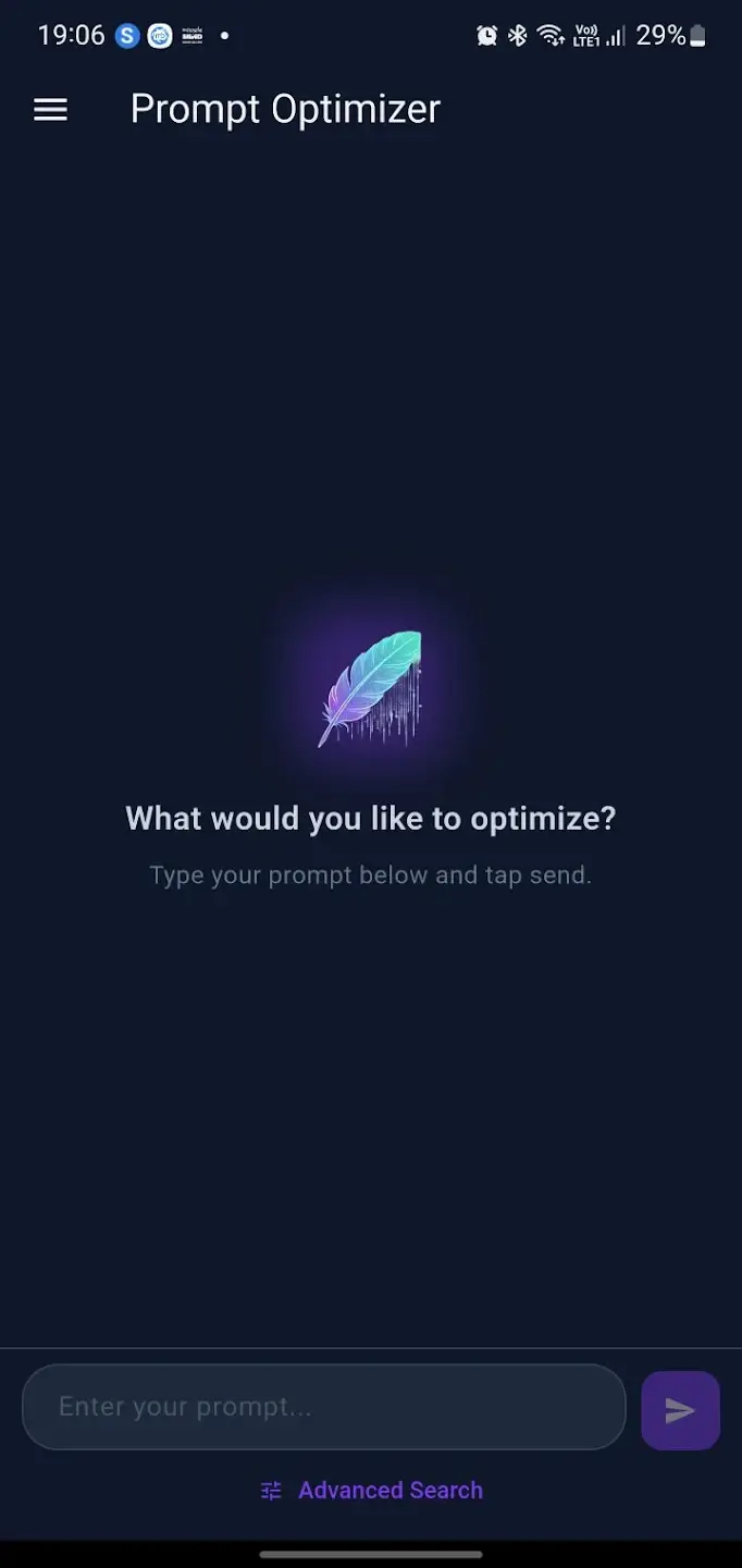 Prompt Optimizer - Home