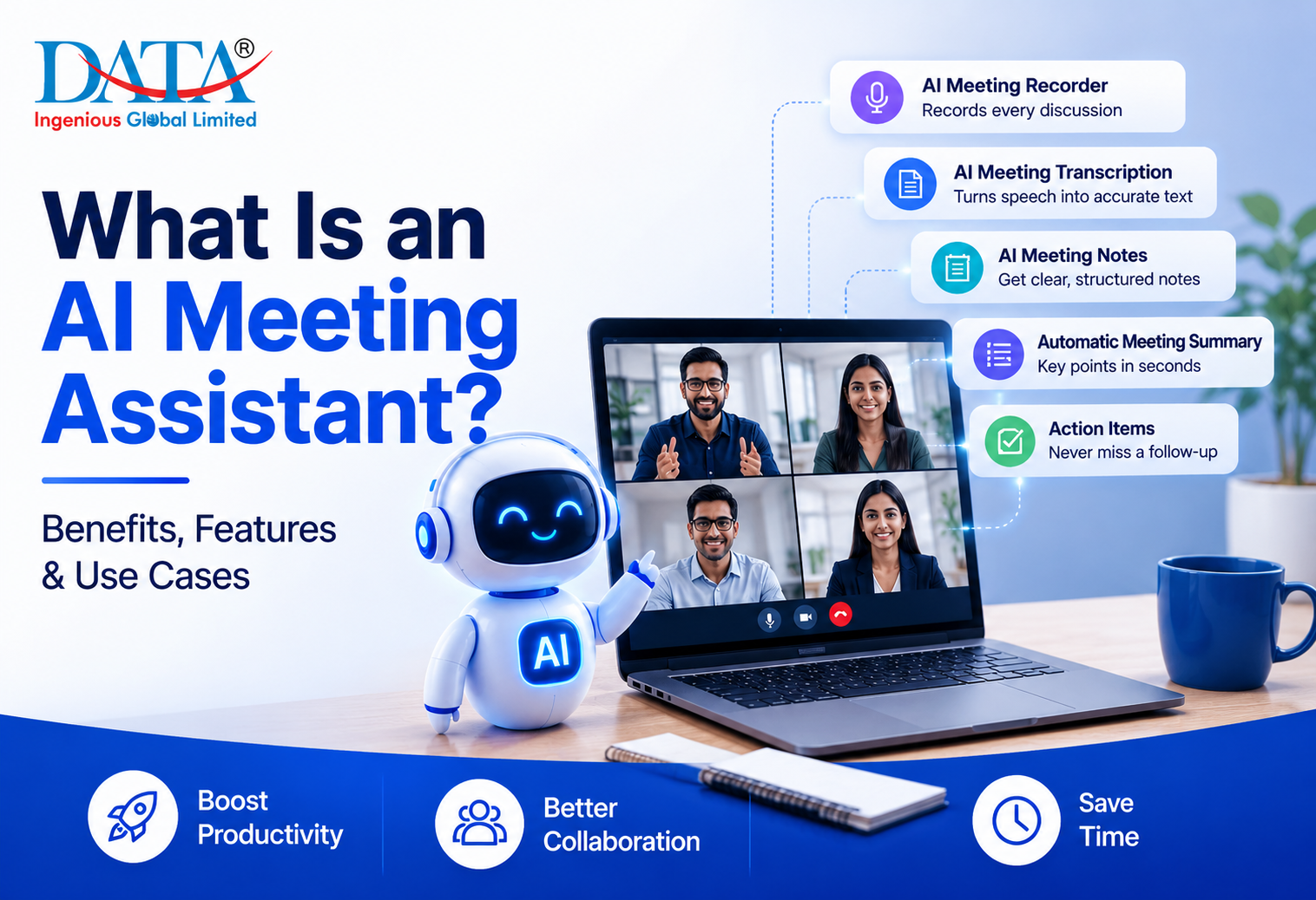 What Is an AI Meeting Assistant? Benefits, Features & Use Cases