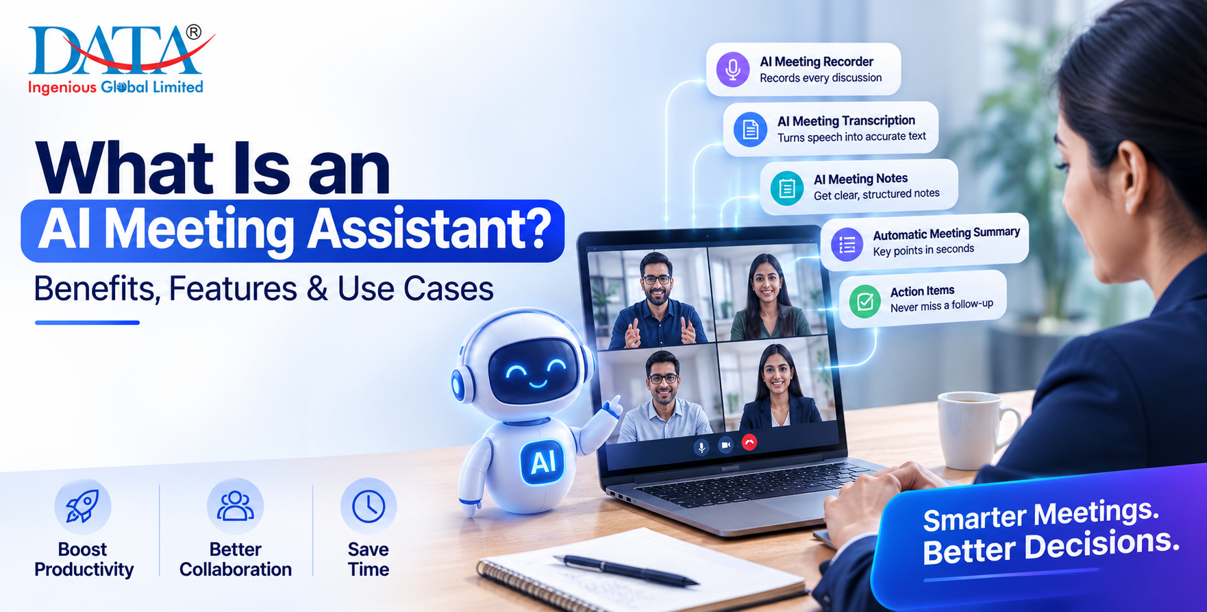 What Is an AI Meeting Assistant? Benefits, Features & Use Cases