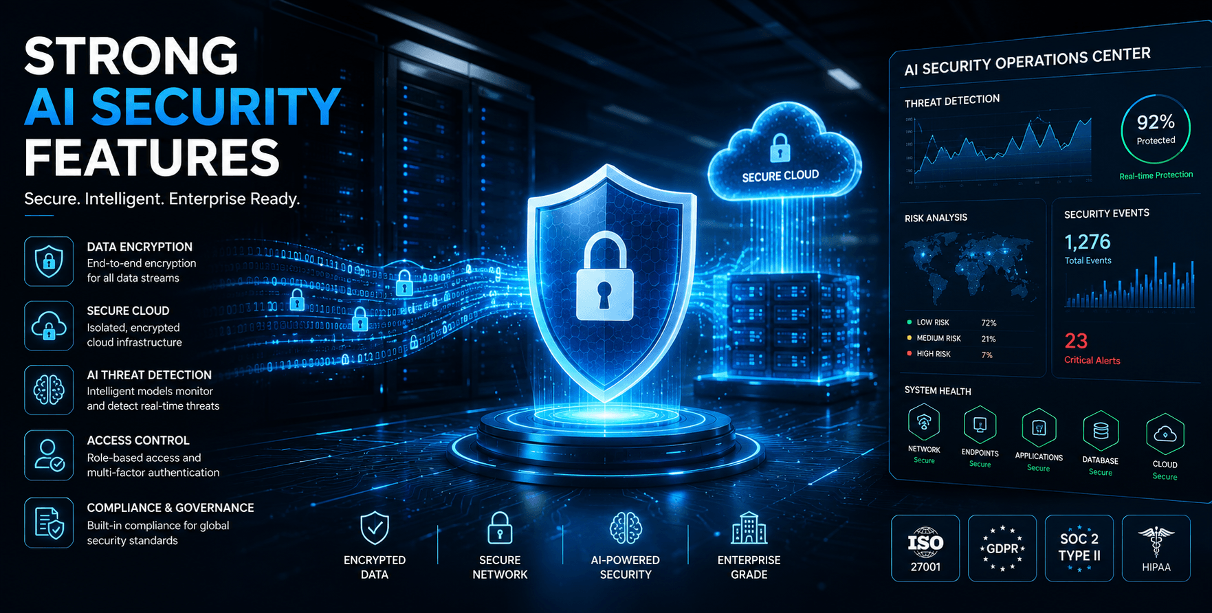 Strong AI Security Features Strong AI Security Features